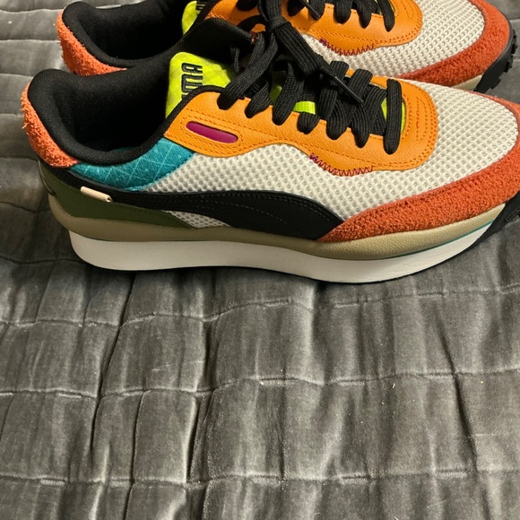 PUMA Style Rider Hyper Prep Sneakers men size 10 - Picture 4 of 10